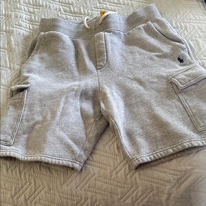 Polo by Ralph Lauren Light Gray Athletic Shorts